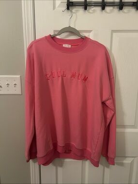 Pink Lily Crewneck Sweatshirt